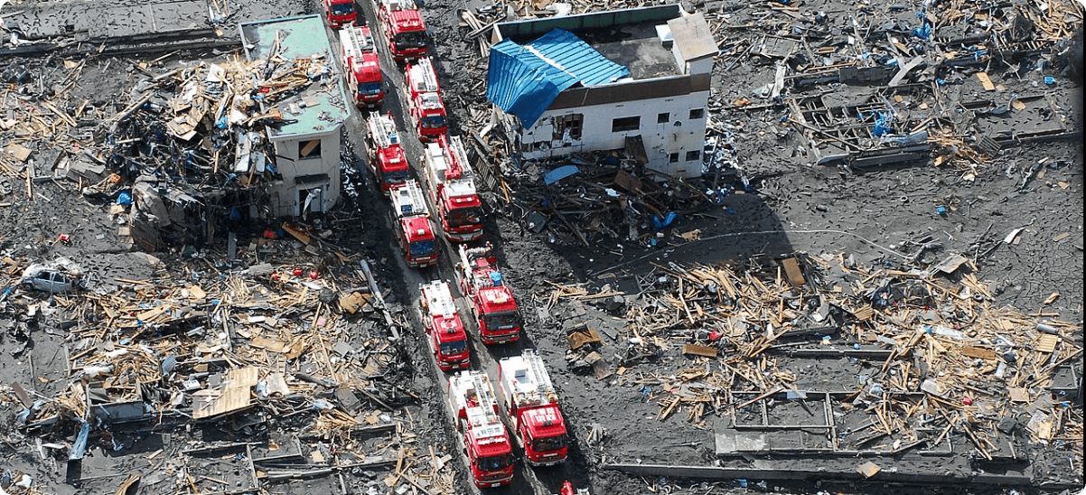 福島地震災後援助行動